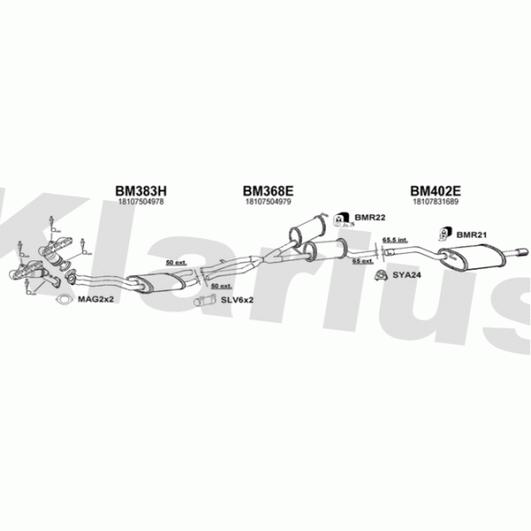 Klarius 060378 - Exhaust System