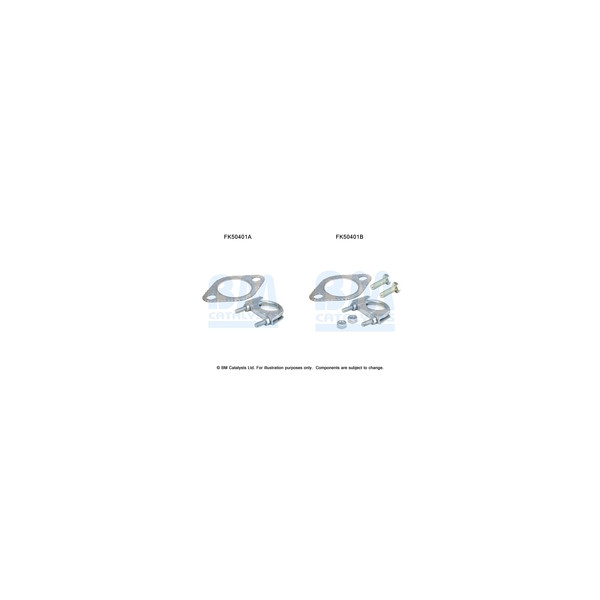 BM Catalysts FK50401 - Fitting Kit-Exhaust