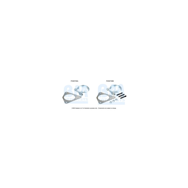 BM Catalysts FK50735 - Fitting Kit-Exhaust (Front)