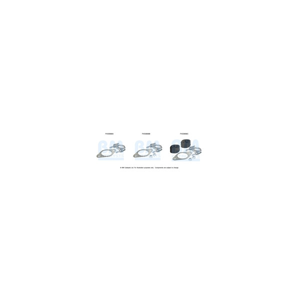BM Catalysts FK50868 - Fitting Kit-Exhaust (Rear)