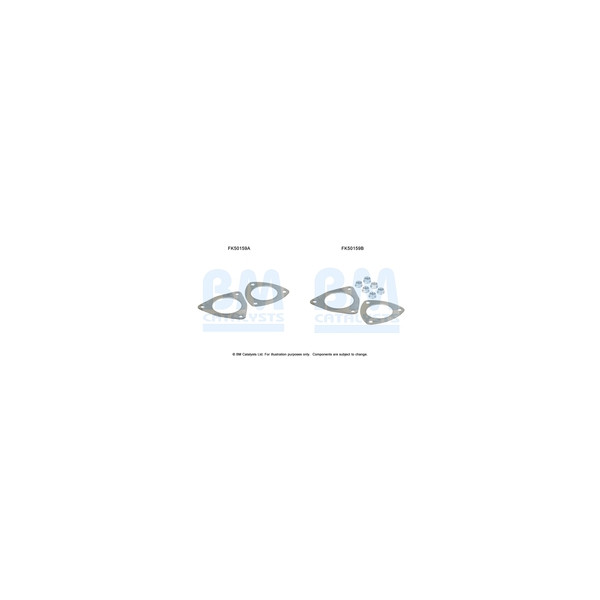 BM Catalysts FK50159 - Fitting Kit-Exhaust (Front)