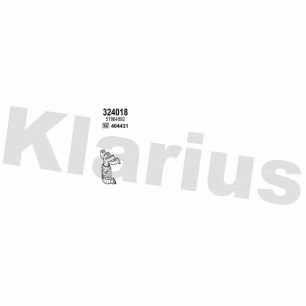 Klarius 331197 - Exhaust System