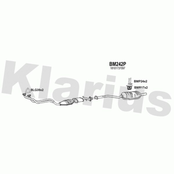 Klarius 060108 - Exhaust System