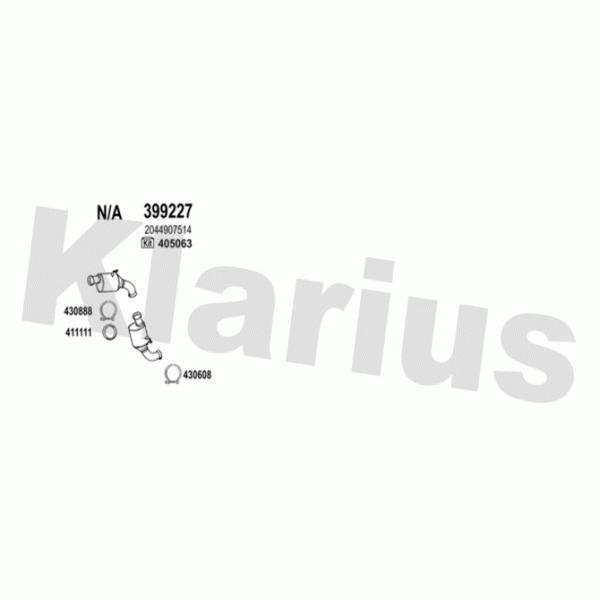 Klarius 600999 - Exhaust System