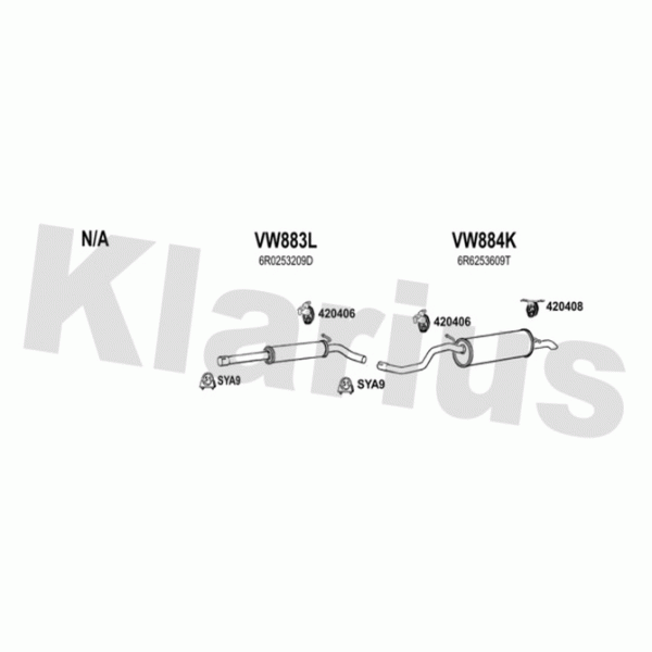 Klarius 931713 - Exhaust System