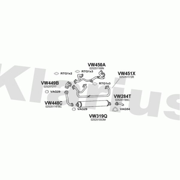 Klarius 930675 - Exhaust System