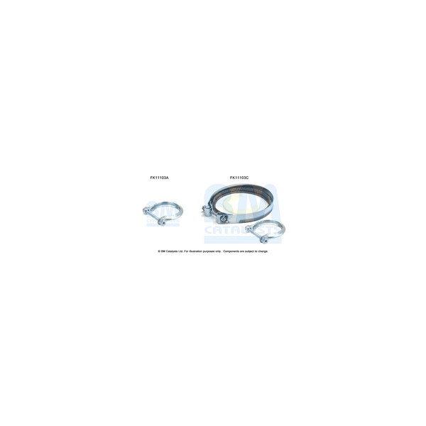 BM Catalysts FK11103 - Fitting Kit-Diesel Particulate Filter