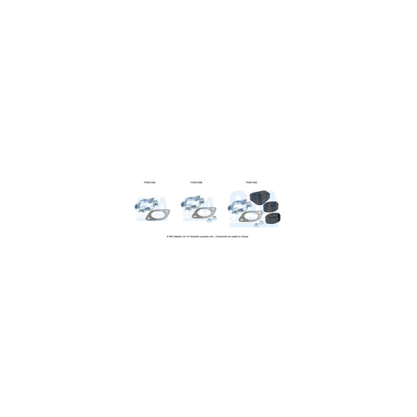 BM Catalysts FK50145 - Fitting Kit-Exhaust (Rear)