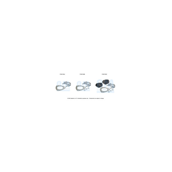 BM Catalysts FK50156 - Fitting Kit-Exhaust