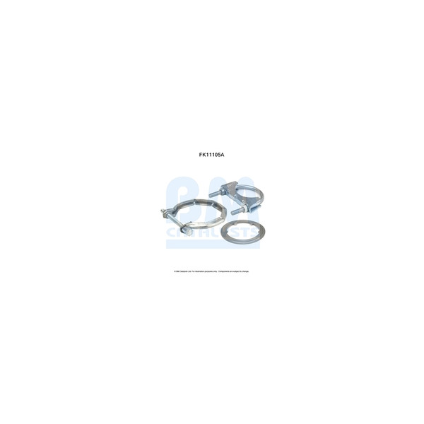 BM Catalysts FK11105 - Fitting Kit-Diesel Particulate Filter (Front)