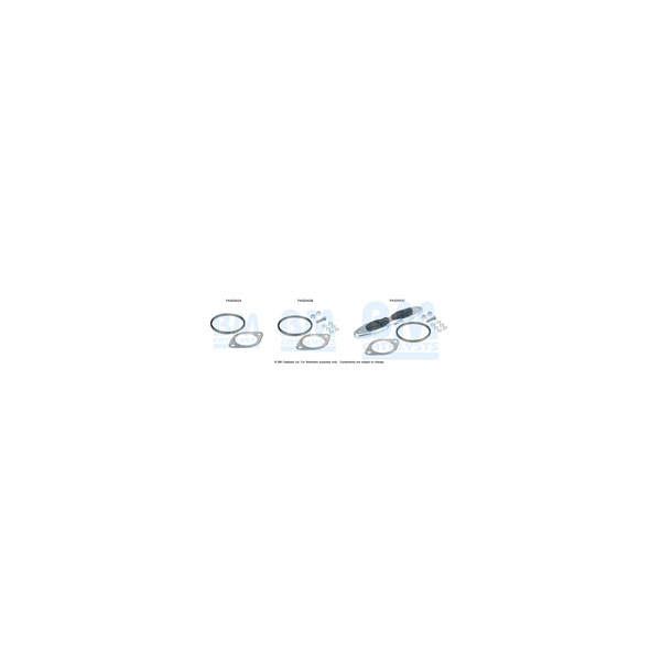 BM Catalysts FK92042 - Fitting Kit-Catalyst (Front)