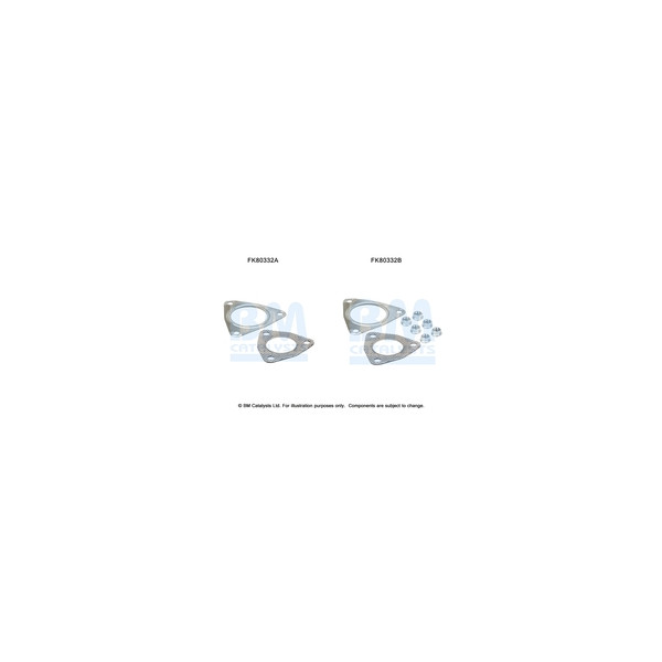 BM Catalysts FK80332 - Fitting Kit-Catalyst (Front)
