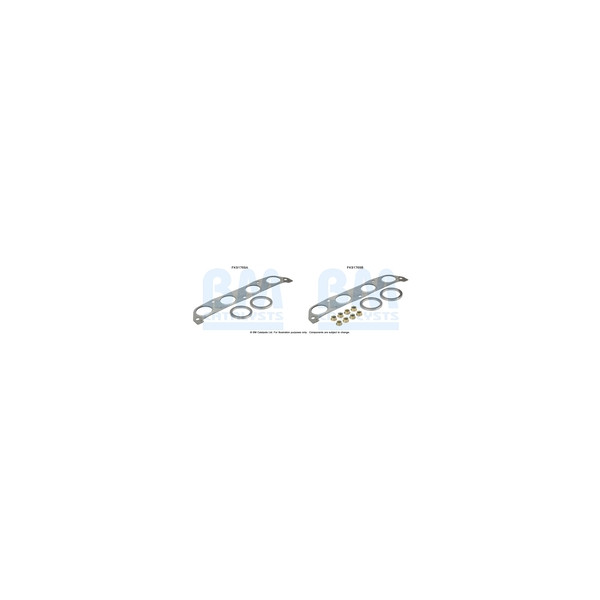 BM Catalysts FK91769 - Fitting Kit-Catalyst (Front)