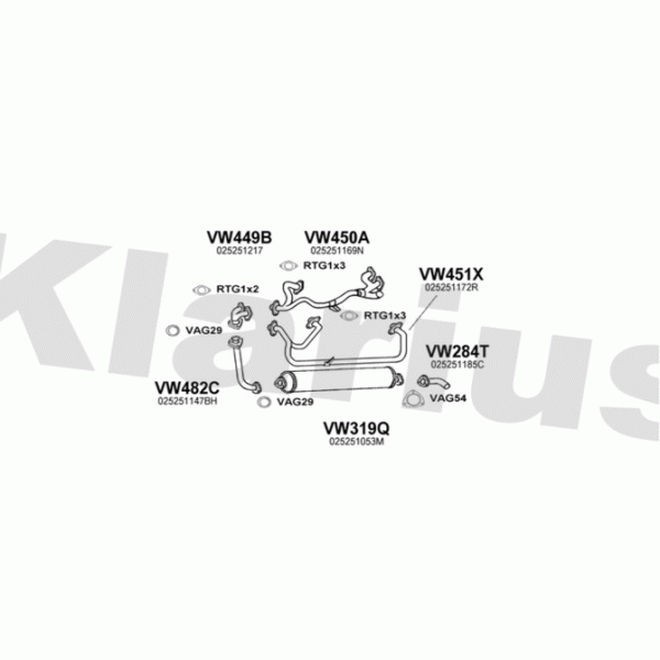 Klarius 930731 - Exhaust System