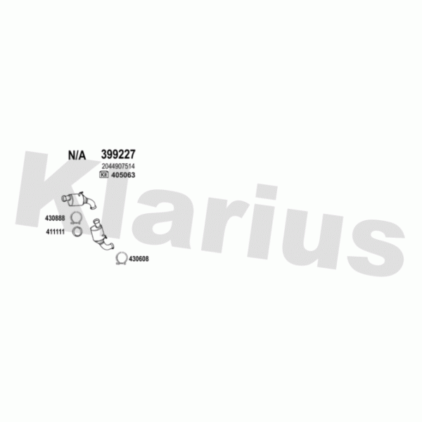 Klarius 600999 - Exhaust System
