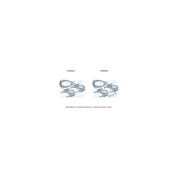 BM Catalysts FK80064 - Fitting Kit-Catalyst