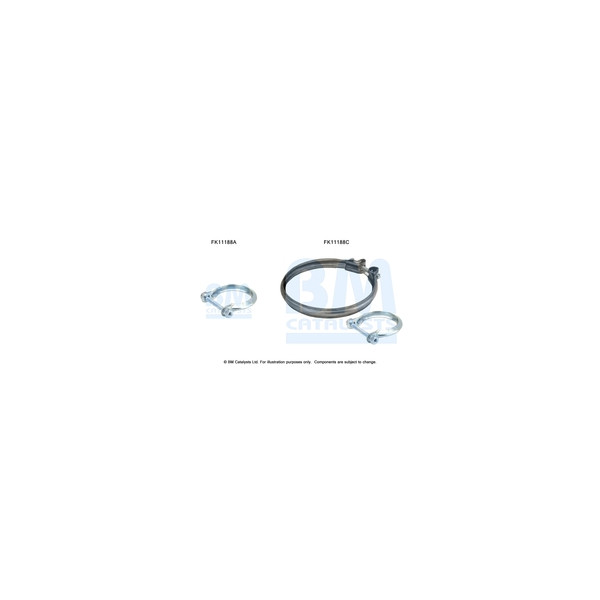 BM Catalysts FK11188 - Fitting Kit-Diesel Particulate Filter
