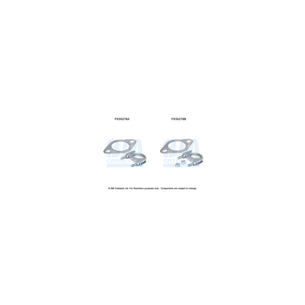 BM Catalysts FK50278 - Fitting Kit-Exhaust