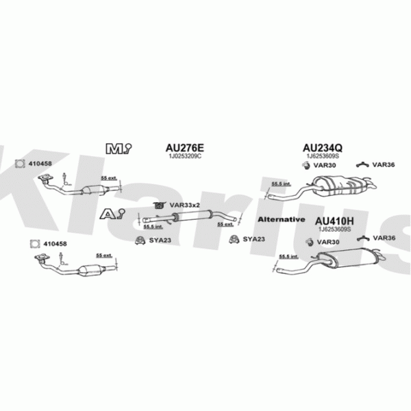Klarius 931441 - Exhaust System