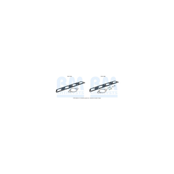 BM Catalysts FK91146 - Fitting Kit-Catalyst (Front)