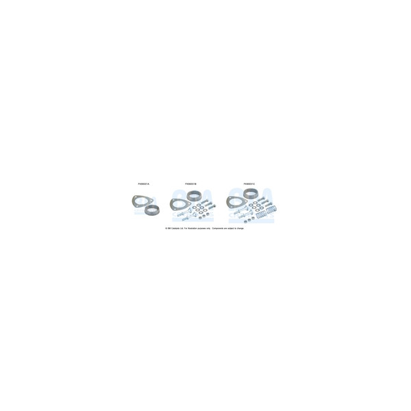 BM Catalysts FK90031 - Fitting Kit-Catalyst