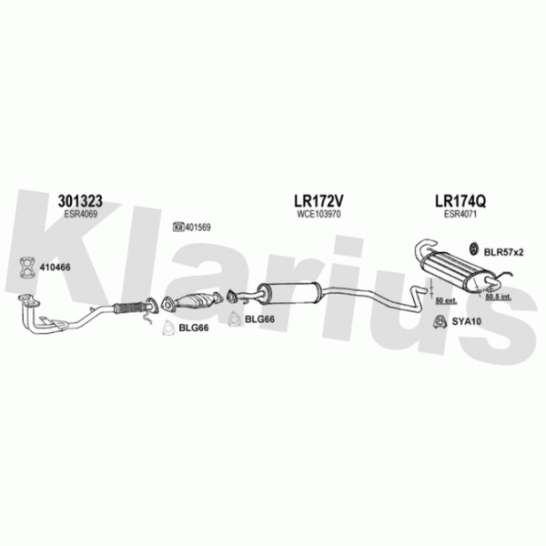 Klarius 090165 - Exhaust System