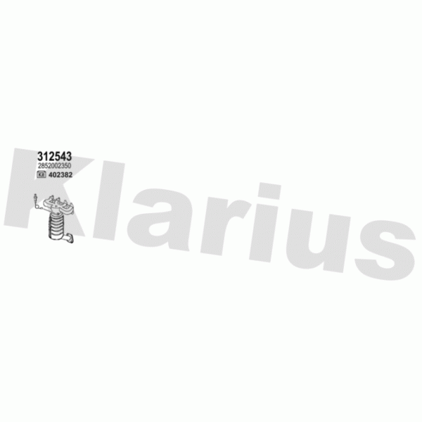 Klarius 500188 - Exhaust System