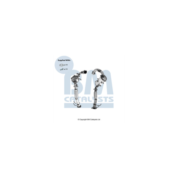 BM Catalysts BM11720H - Diesel Particulate Filter (Front)