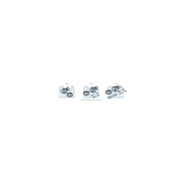 BM Catalysts FK70554 - Fitting Kit-Exhaust (Front)