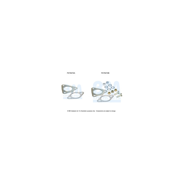 BM Catalysts FK70472 - Fitting Kit-Exhaust (Front)