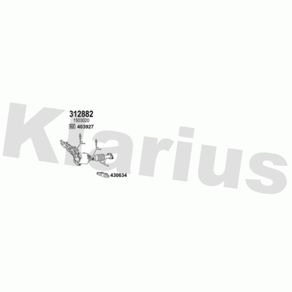 Klarius 362593 - Exhaust System