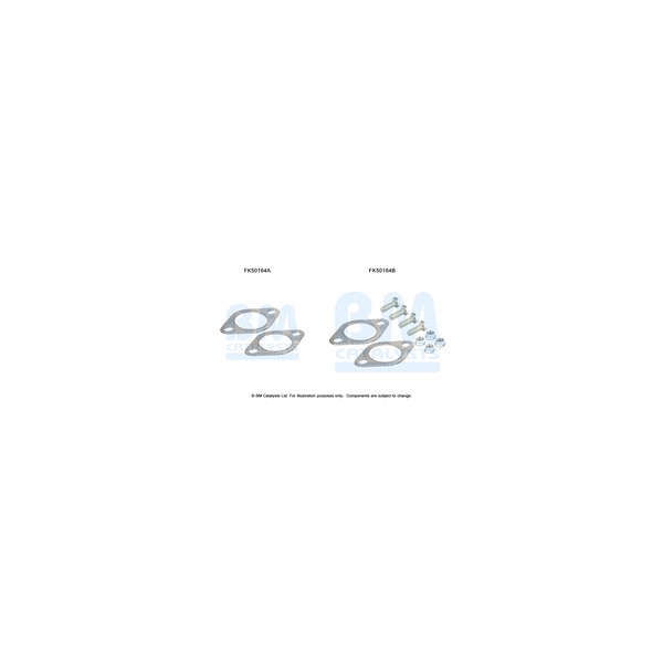 BM Catalysts FK50164 - Fitting Kit-Exhaust (Front)