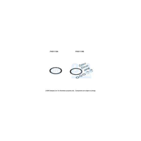  FK91119 - Fitting Kit-Catalyst