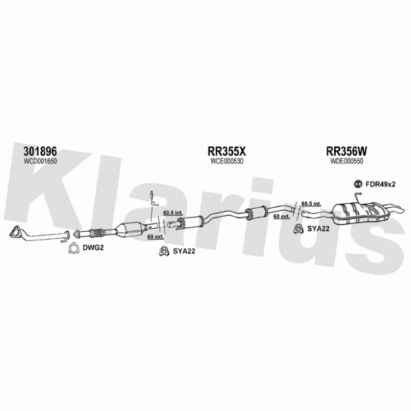 Klarius 120379 - Exhaust System