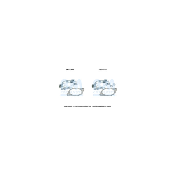 BM Catalysts FK50283 - Fitting Kit-Exhaust