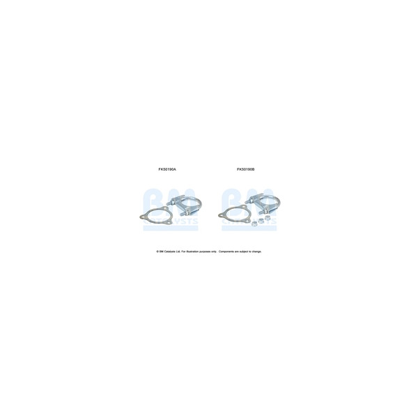 BM Catalysts FK50190 - Fitting Kit-Exhaust (Front)