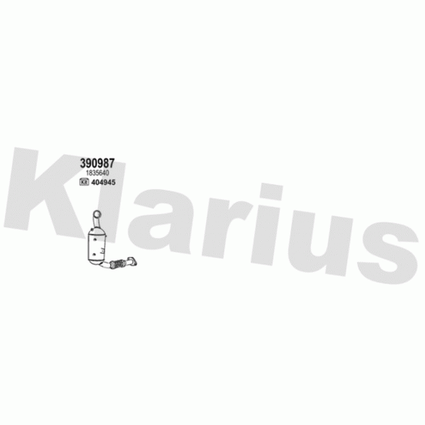 Klarius 362539 - Exhaust System
