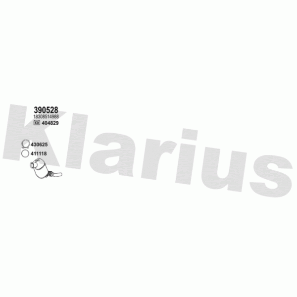 Klarius 060680 - Exhaust System