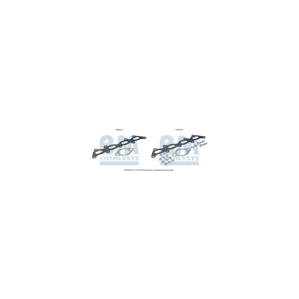 BM Catalysts FK92371 - Fitting Kit-Catalyst (Front)