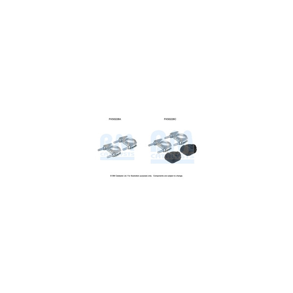 BM Catalysts FK50228 - Fitting Kit-Exhaust