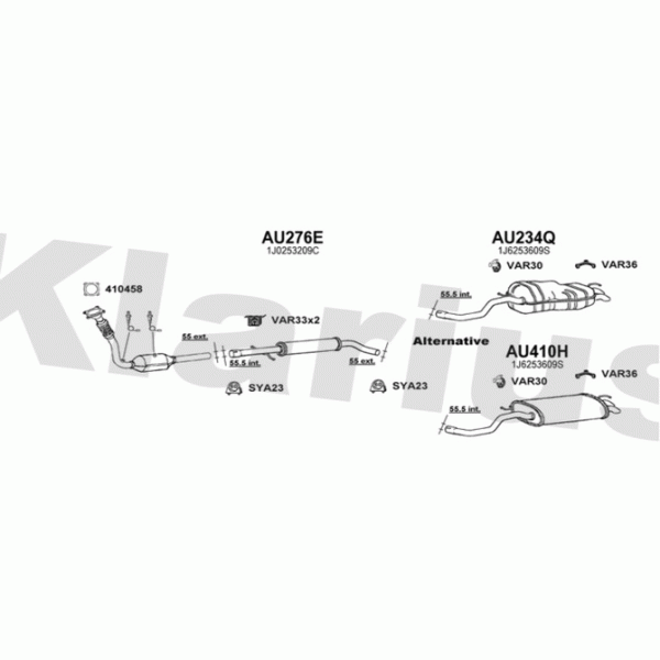 Klarius 930998 - Exhaust System