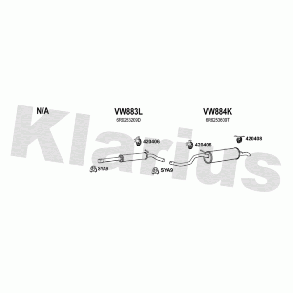 Klarius 931713 - Exhaust System
