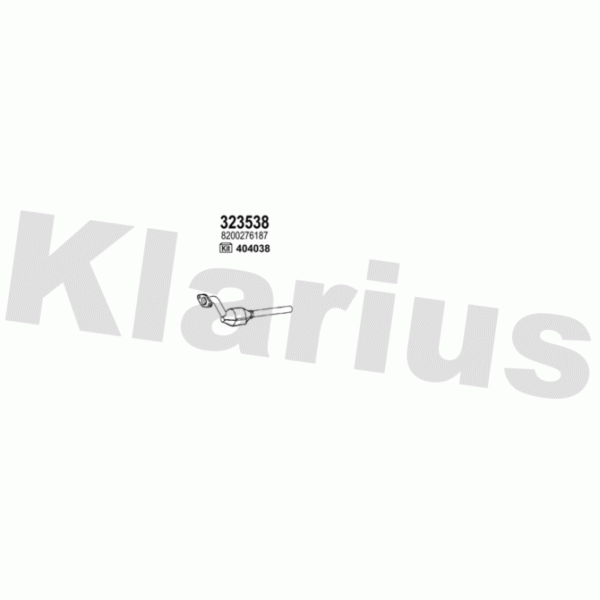 Klarius 721402 - Exhaust System