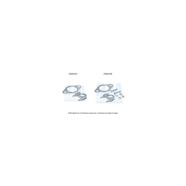 BM Catalysts FK50107 - Fitting Kit-Exhaust