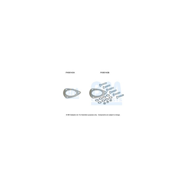  FK90143 - Fitting Kit-Catalyst