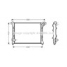 AVA BW2286 - Radiator