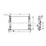 AVA FD2368 - Radiator
