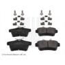 Blue Print ADP154207 - Brake Pad Set (Rear)