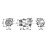 AVA OLAK606 - Compressor (A/C)