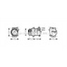 AVA OLAK419 - Compressor (A/C)